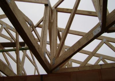 prefabrykowane wiązary