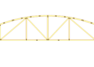 Projekt wiązara na Kościele